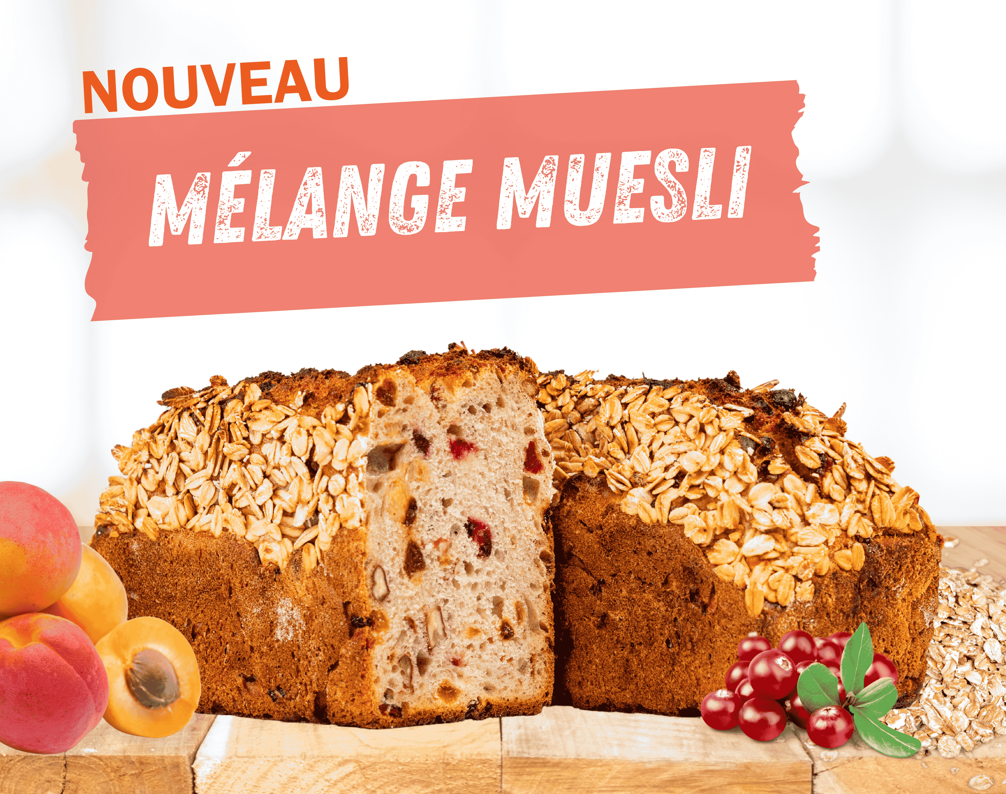 Une touche de naturel dans vos rayons avec notre mélange Muesli