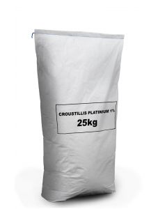 CROUSTILLIS PLATINIUM 1% - 25KG