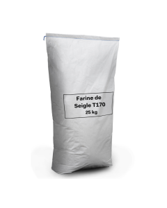 FARINE DE SEIGLE T170 - 25KG